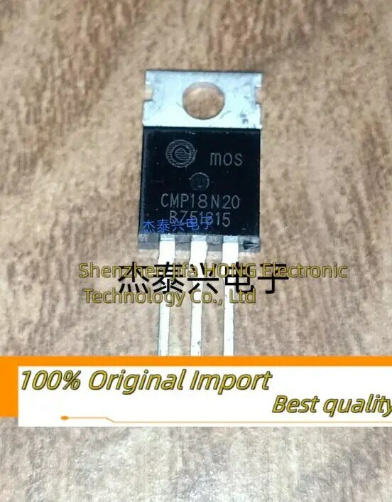10 buah/lot CMP18N20 n-channel TO-220 18A 200 Ⅴ MOSFET impor asli kualitas terbaik stok asli