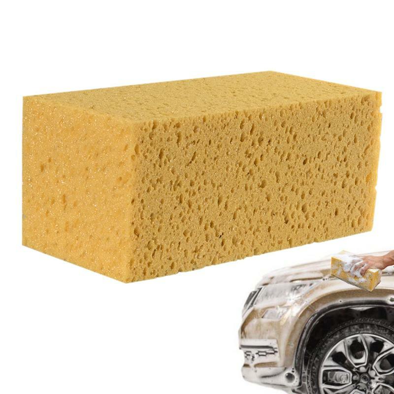 Car Wash Sponge Soft Large Cleaning Honeycomb Thick Sponge Block Car Supplies Wash Tools Absorbent For Car Kitchen Bathroom