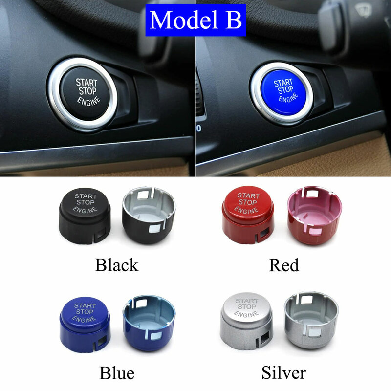 Bmw x3 x4,f25,f26,61319153831の車のイグニッションオフカバーキャップ,プッシュボタン,車のアクセサリー