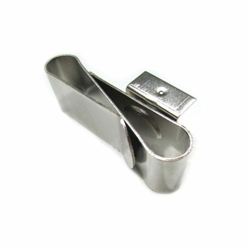 Strong Billiard Ball Pool Cue Chalk Holder Stainless Steel S Clip