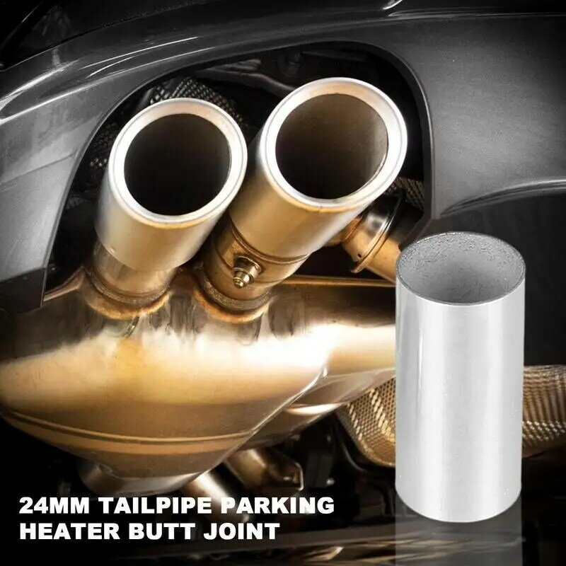 Tube Clamp 24mm Stainless Steel Exhaust Joint Sleeve Coupler Sturdy Matched Chimney Exhaust Pipe Accessories For Home