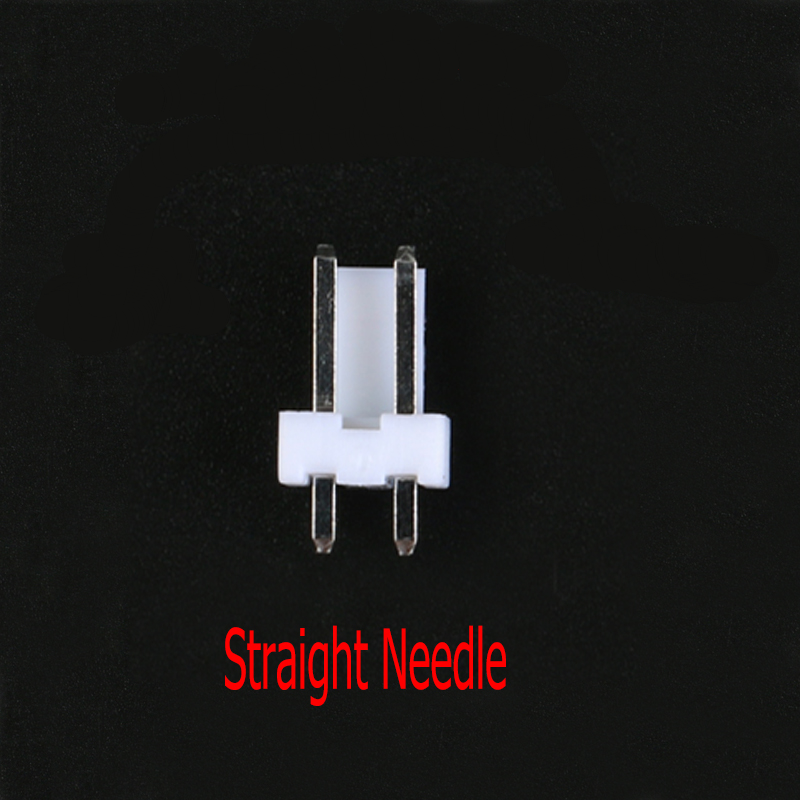 10Pcs VH3.96 Pitch 3.96MM 2Pin Straight Needle Connector White Light Connector