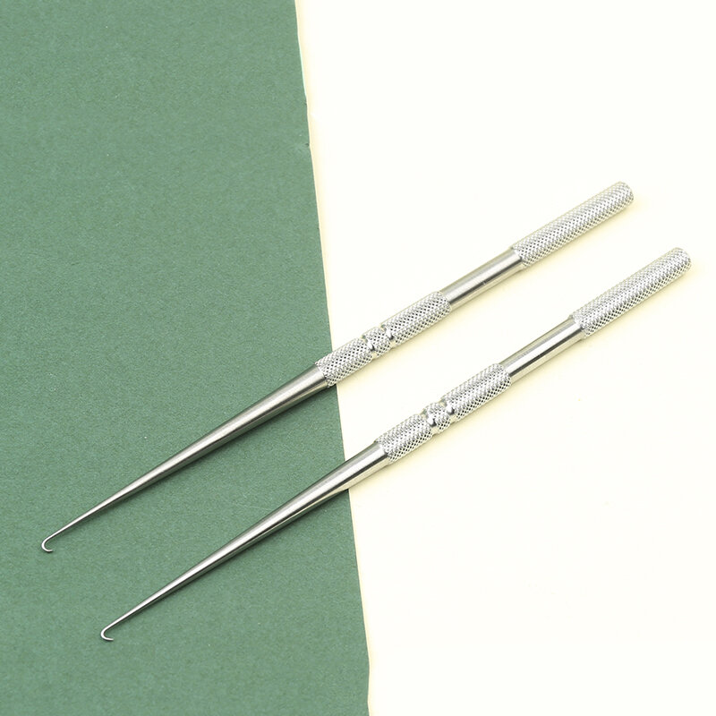 Line Carving Hook Beauty Instrument Nose Big V Wire Embedding Error Correction Needle Question Mark Skin Hook Release Needle Rep