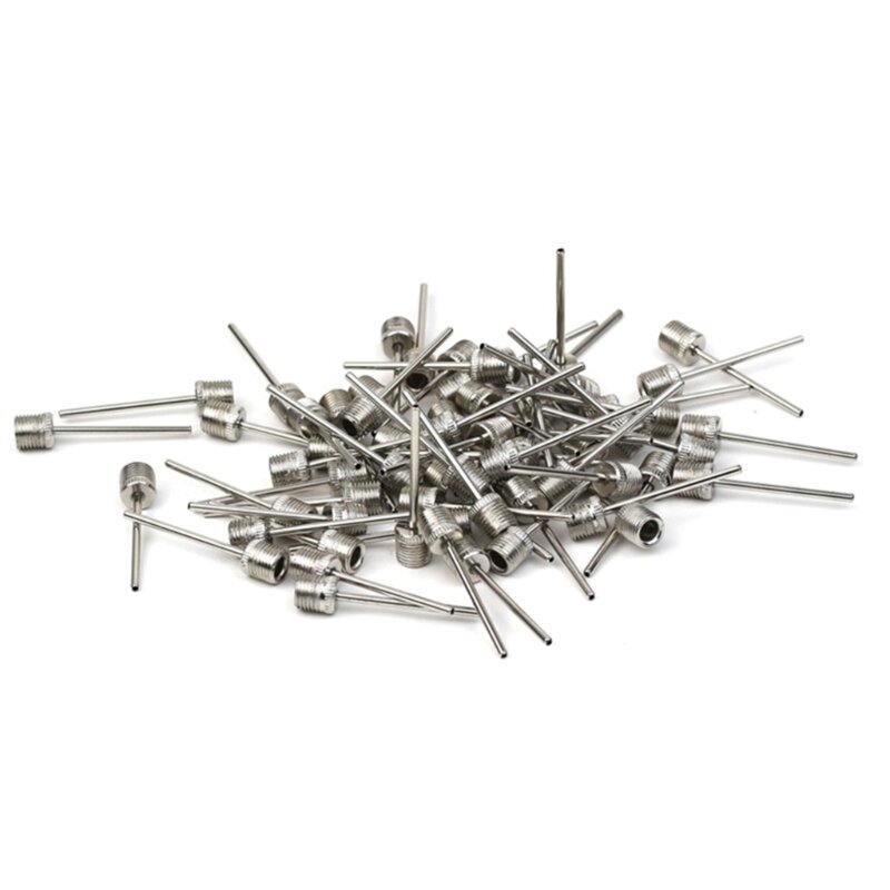 3/6pcs Balls Pumps Inflation Needle Replacement Stainless Steel Air Pumps Needle Basketball Inflating Pins Durable Dropship