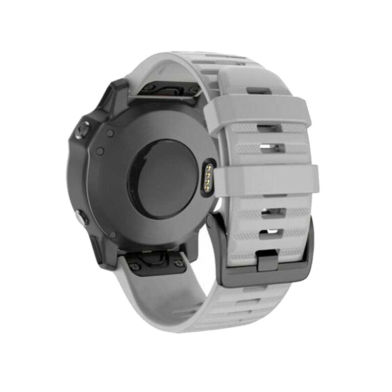 20 22 26มม.ซิลิโคนอย่างเป็นทางการสมาร์ทนาฬิกาสายรัดสำหรับ Garmin Fenix 7 7X 6X 6 Pro 5X 5Plus 3HR สร้อยข้อมือ QuickFit Release นาฬิ...