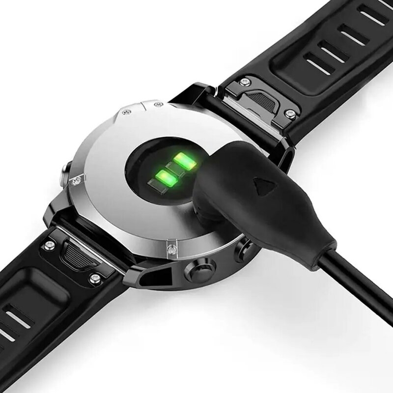 สายแท่น Charger smartwatch 100ซม. สำหรับ Garmin venu/ Venu2/venu sq/enduro/ LEGACY Hero-Series USB สายเคเบิลอะแดปเตอร์ชาร์จ W6O0