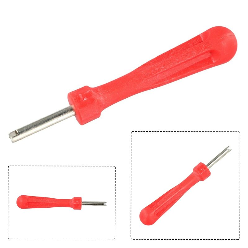 Universal Compatibility Tyre Valve Core Wrench Spanner Durable Construction Tyre Valve Core Wrench Spanner Fitment
