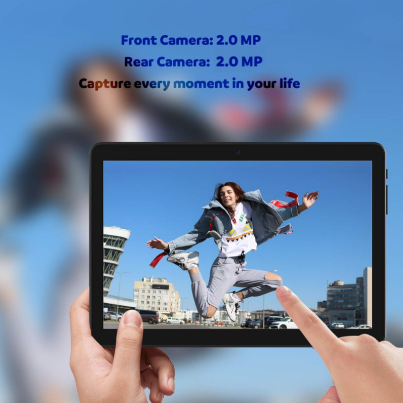 Venturer 10.1 "Hd Android 8.1 Tablets Laptop Bluetooth 1Gb Ram 32Gb Rom Wi-Fi Tablet 1280X800 Ips Mt8167 Quad Core Dual Camera