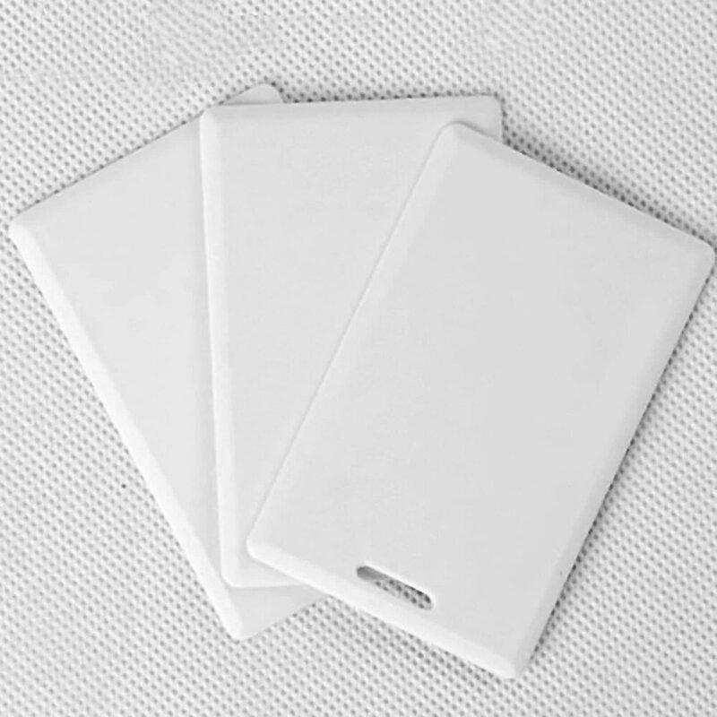 空白のカードrfidチップカード、書き換え可能、書き込み可能、書き換え重複、厚い、t5577、125 KHz