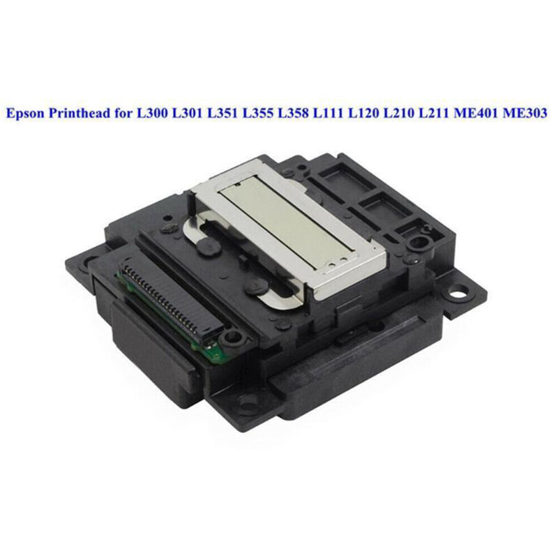 Testina di stampa sostitutiva della stampante testina di stampa facile da installare per stampante L300 L301 L303 L351 L355 Black Electric Metal Power