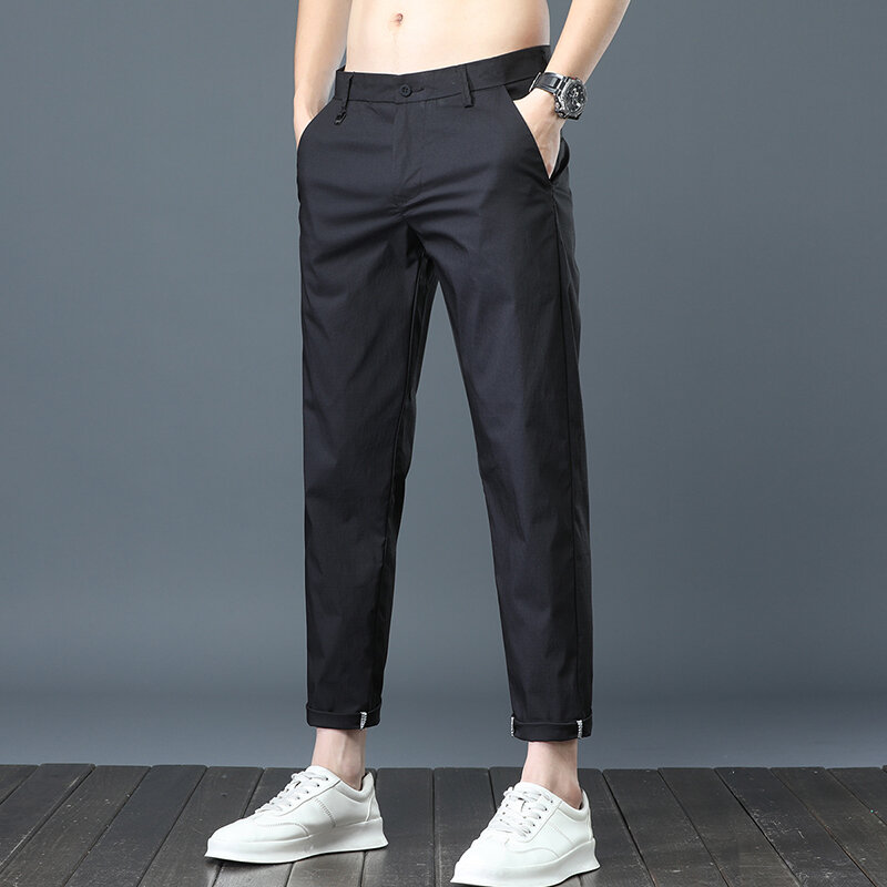 Nowe męskie spodnie dresowe elastyczne spodnie termokurczliwe dorywczo trening na świeżym powietrzu Fitness Sport spodnie spodnie do biegania w paski spodnie