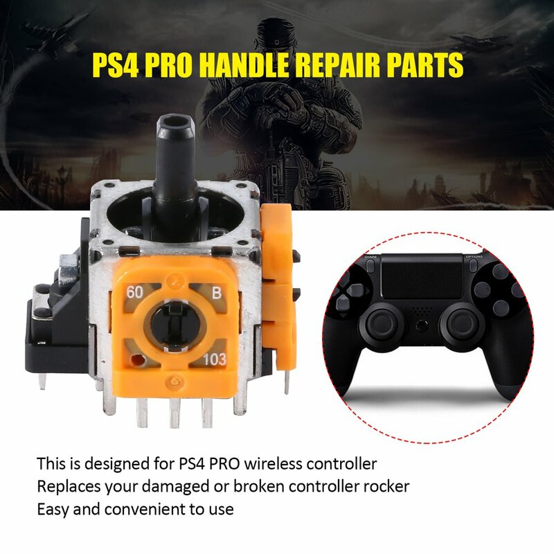 HOT SModule Thumb Stick Replacement 3D Analog Joystick for PS4/XBOX ONE/XBOX 360/PS4 PRO Handle Repair Parts Rocker
