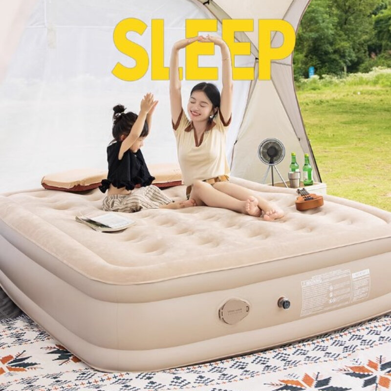 Bequemes tragbares aufblasbares Bett ultra weiche klappbare Camping matratze nach Hause faul Sofa cama aufblasbare Gartenmöbel