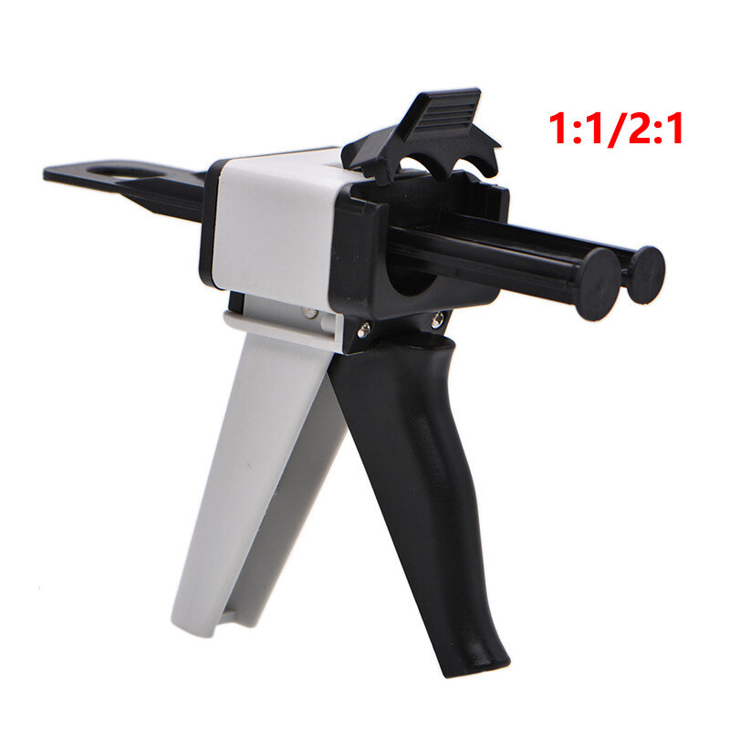 Dentistry Silicone Rubber Dispenser Gun, Ferramentas Dentista, Misturando Dispensing, Impression Gun, 1:1, 1:2, 1:2