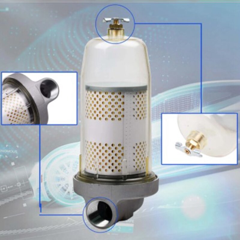 1 PCS Fuel Tank Filter Reservoir Filter Fuel Water Separator Automotive 3307454S