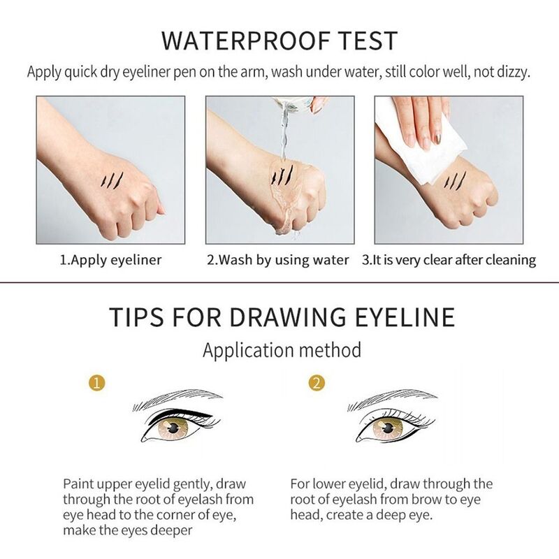 Hoch pigmentierte farbige Eyeliner Perl glanz Augen Make-up Natur kosmetik Werkzeuge für Anfänger Profi