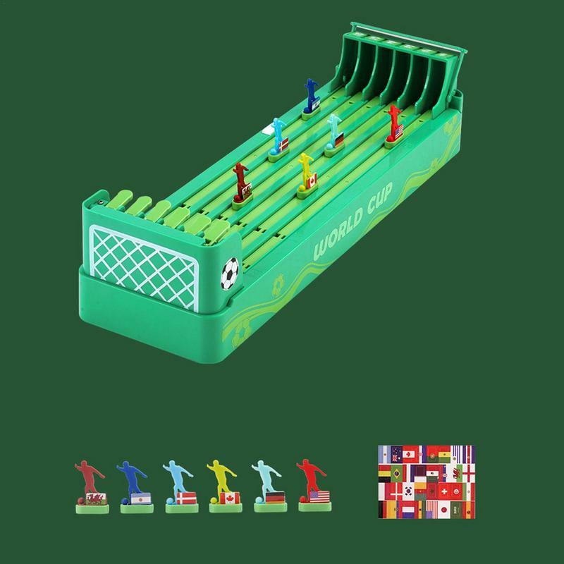 멀티 플레이어 축구 보드 게임 테이블 스포츠 대화형 장난감, 말 경주 기계, 탁상 축구 전략 게임