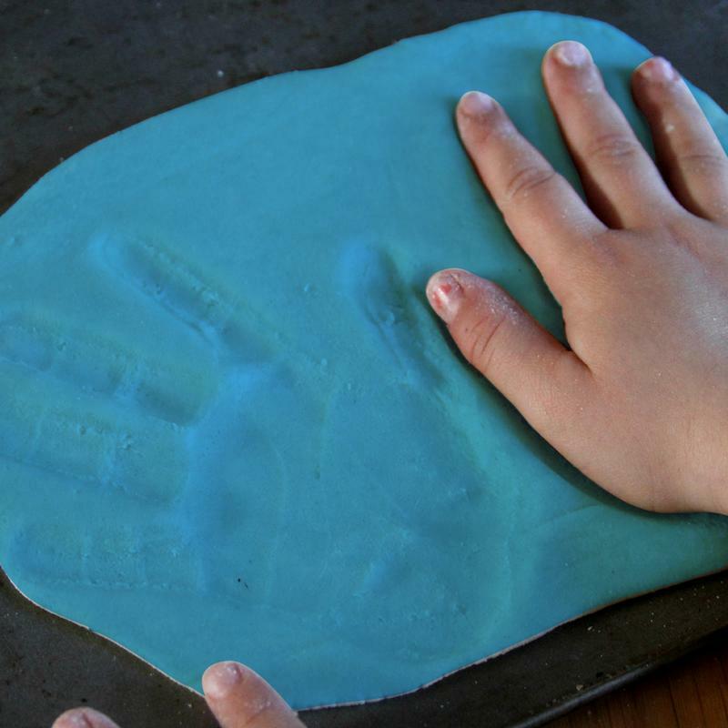 Cetakan tangan jejak lumpur lembut bahan tanah liat halus lumpur cetak tangan dan kaki mudah untuk digunakan kenang-kenangan Casting hewan peliharaan impresif
