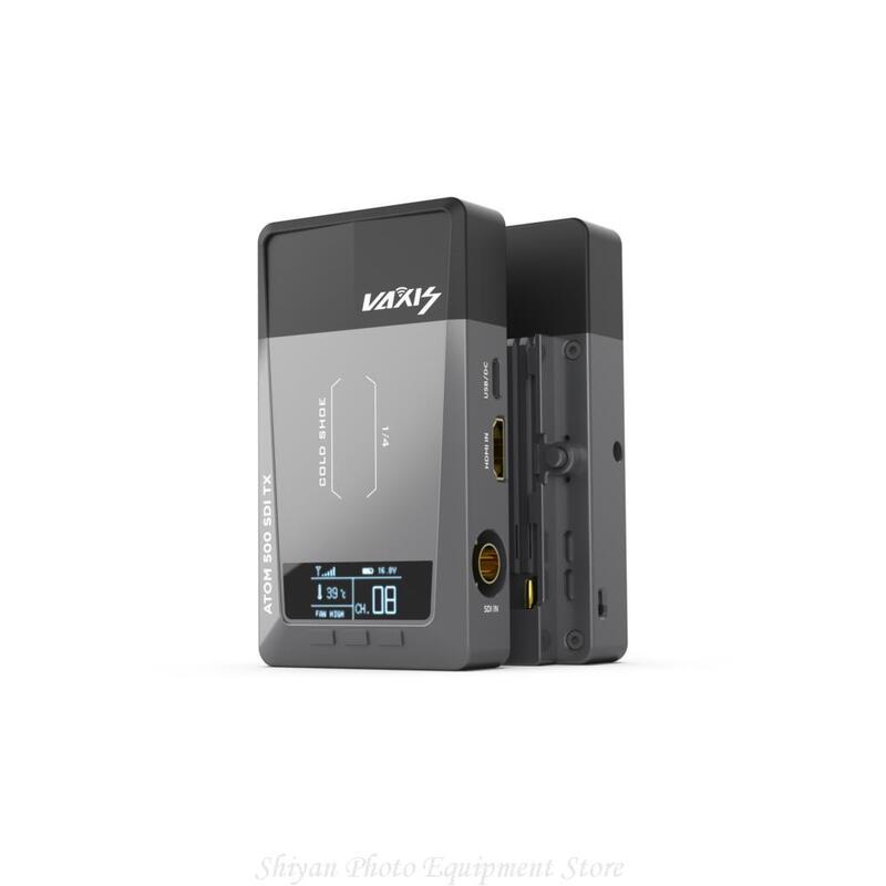 Vaxis-sistema de transmisión inalámbrica ATOM 500 SDI, transmisor y receptor de imagen de vídeo HD 1080P, Kit básico