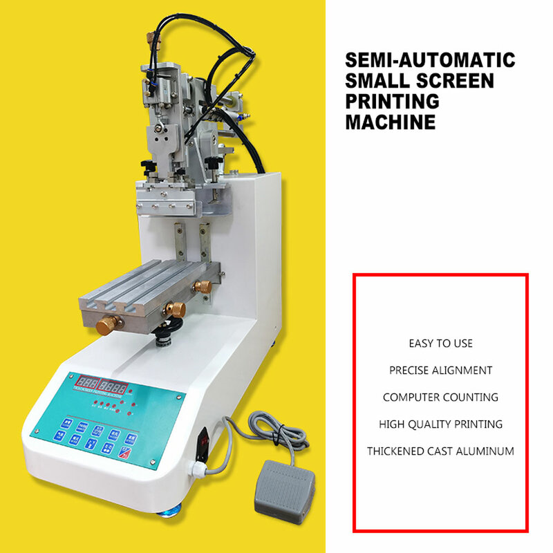 Semi-自動スクリーン印刷機,小型の高精度空気圧スクリーン印刷機,印刷装置