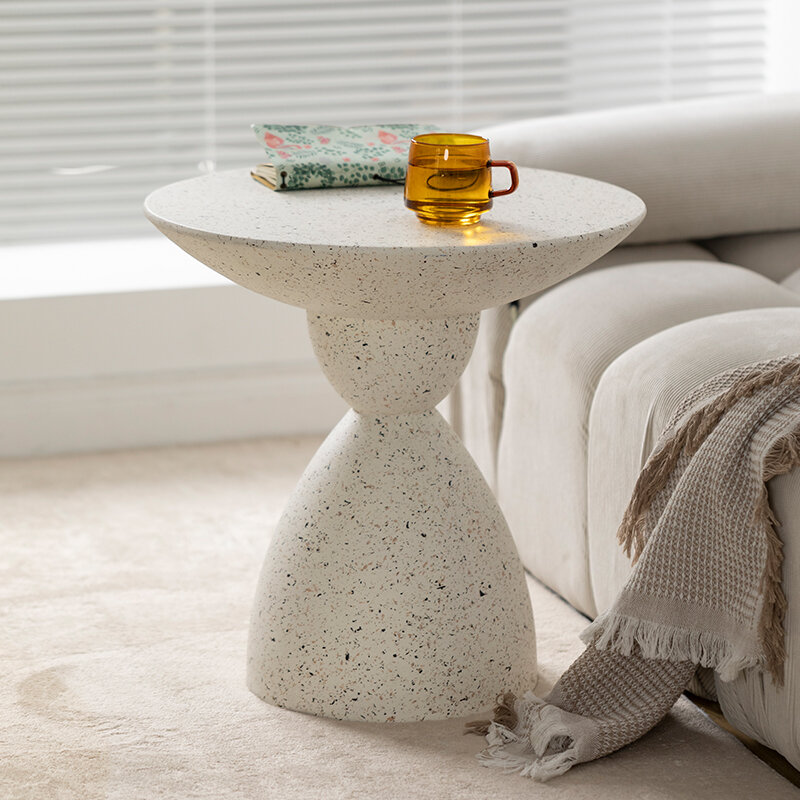 Nordic salon stoliki do kawy meble pomocnicze Sofa boczny okrągły stół projekt usługi domowe małe biurka kreatywne szafki nocne