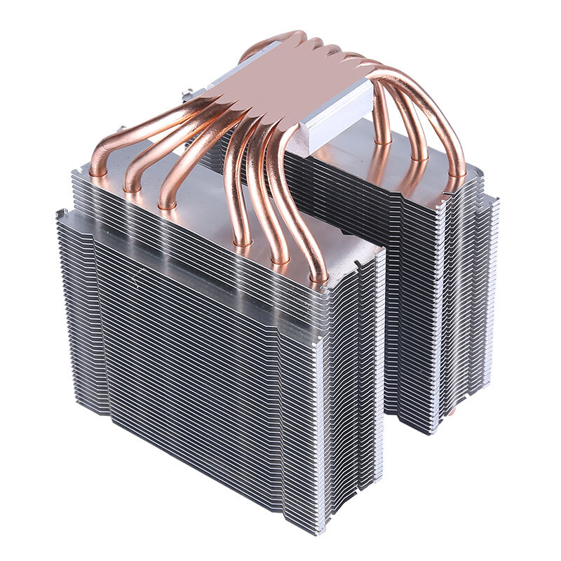 CPU Cooler alta Performance 120MM Dual Tower 6 tubos de calor ARGB + PWM ventilador Para 115X 1200 1700 1356 1366 X99 2011 AM4CPU ventilador de refrigeração