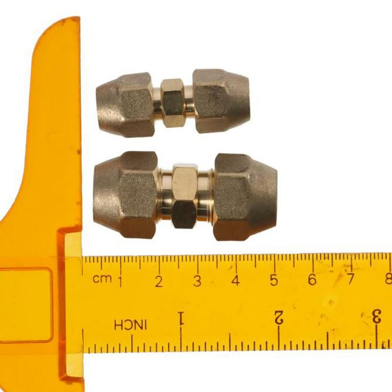 拡張中間線銅パイプ、シルバーバットジョイント、3 8 "および1 4" 、2個