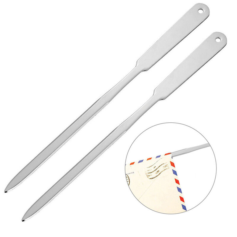 1 шт. металлический нож для открывания писем из нержавеющей стали A4, нож для резки бумаги