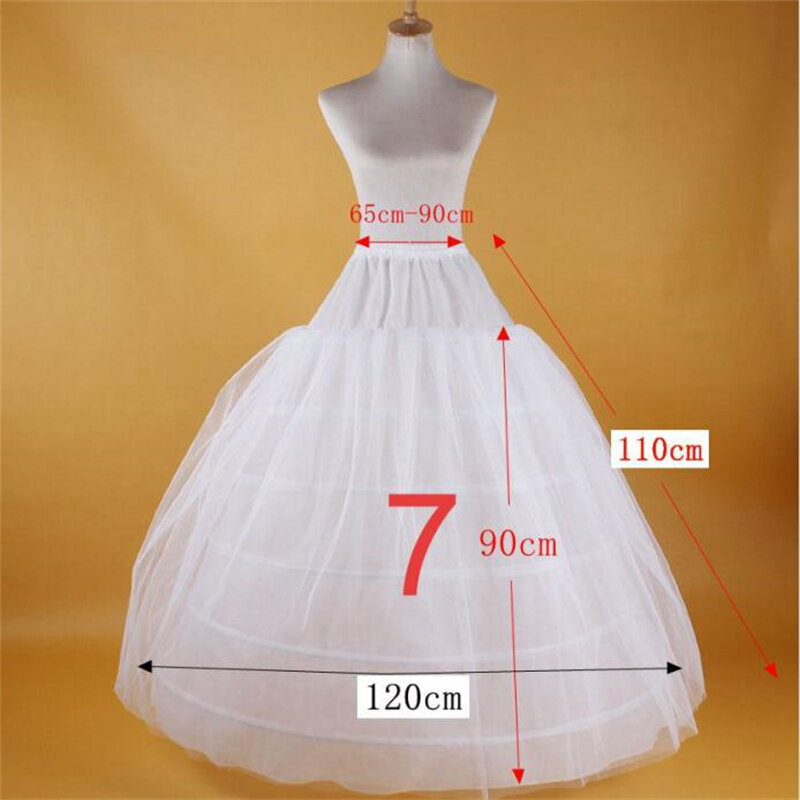 Nowa suknia ślubna dla nowożeńców podkoszulek Prom Hoop krynolina fantazyjna spódnica Slip 11 stylów