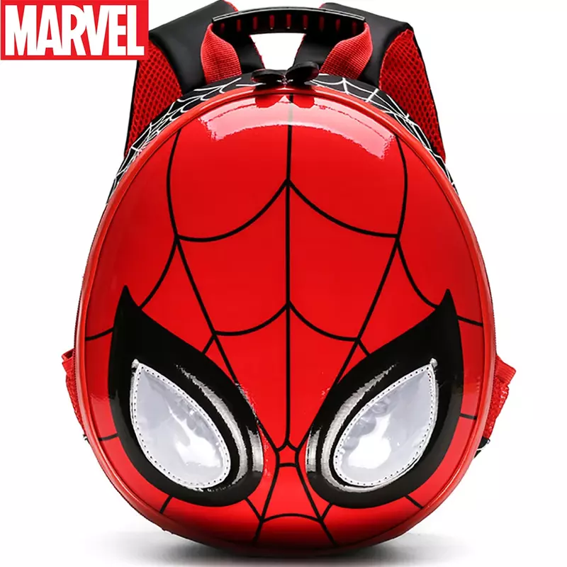 Женский рюкзак Marvel для детей, новый милый школьный рюкзак с мультяшным рисунком Человека-паука для мальчиков и девочек, модный рюкзак на плечо для студентов, высокое качество