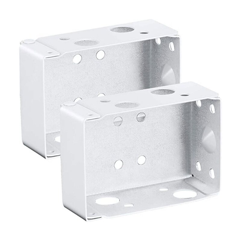 2/4x/Set 5Cm Braket Pemasangan Kotak Braket Buta Praktis Mudah Digunakan Braket Pegangan Kepala Tirai Jendela untuk Dapur