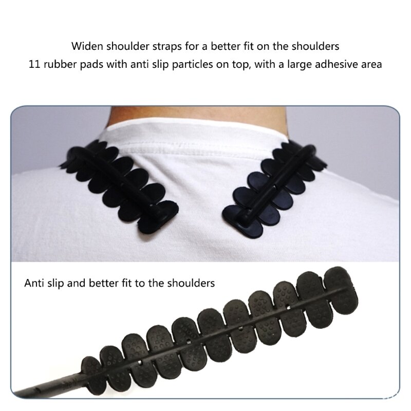 Tracolla regolabile per sassofono imbracatura comoda imbracatura per spalle doppie spalline accessori per sassofono