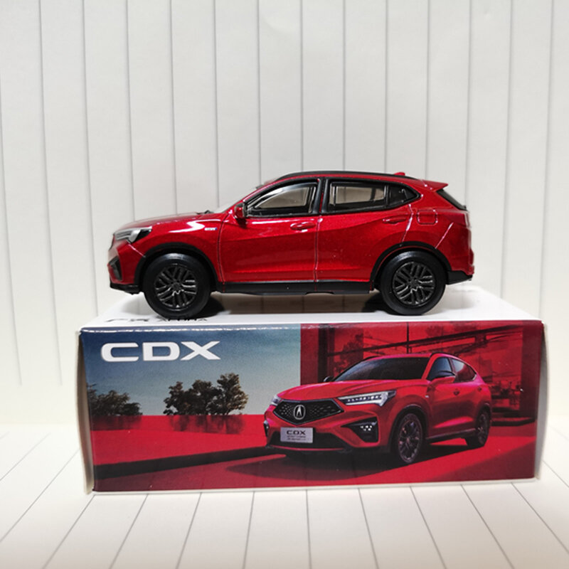 Caja Original 1:64 Acura CDX SUV modelo estático de coche de aleación vehículos para coleccionables regalo