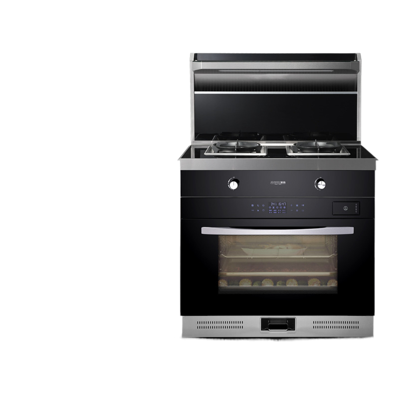 Integrated Kitchen Gas Cooker With Oven All-in-one Gas Stove With Freestanding Oven