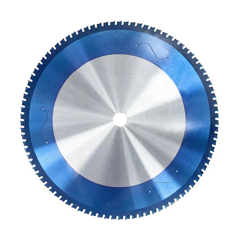 CMCP-hoja de corte de Metal, disco de corte de Metal recubierto de carburo, Circular, Nano, azul, 36/48/60/66/80/90T, 180-355mm