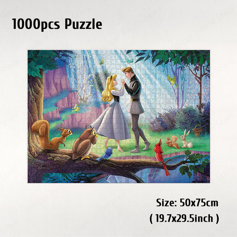 Sleeping Beauty Disney Collector's Edition Puzzles for Adults Aurora Briar Rose Puzzles for Children Disney Princess Family Game