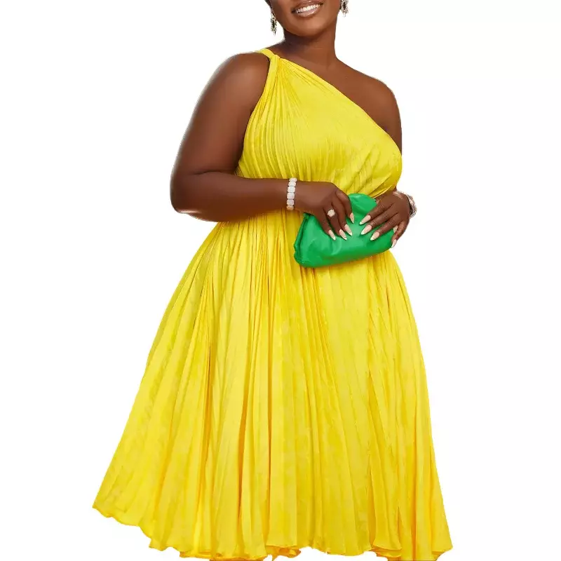 Sukienki afrykańskie dla kobiet elegancka impreza wieczorowa 2023 nowy indyk na jedno ramię obcisła sukienka nowość Ankara luksusowa suknia dubajska
