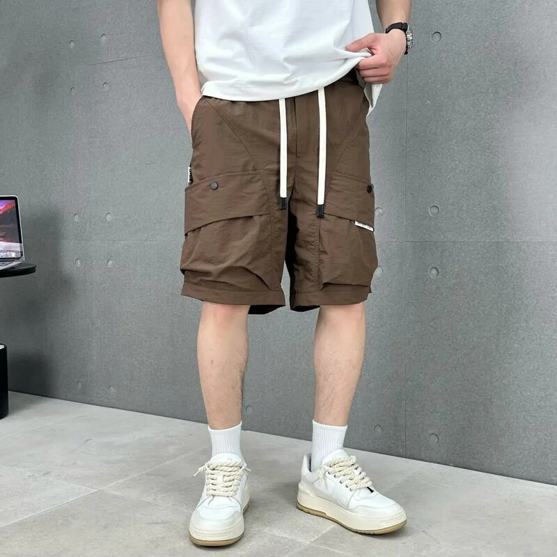 Men's New Summer Large Pocket Quick-drying Breathable Casual Loose Sports Pants