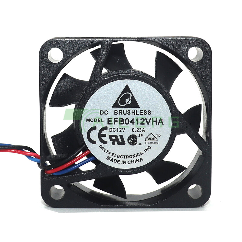 for delta EFB0412VHA 3-Pin 40MM 4010 DC 12V 0.20A axial server cooling Fans