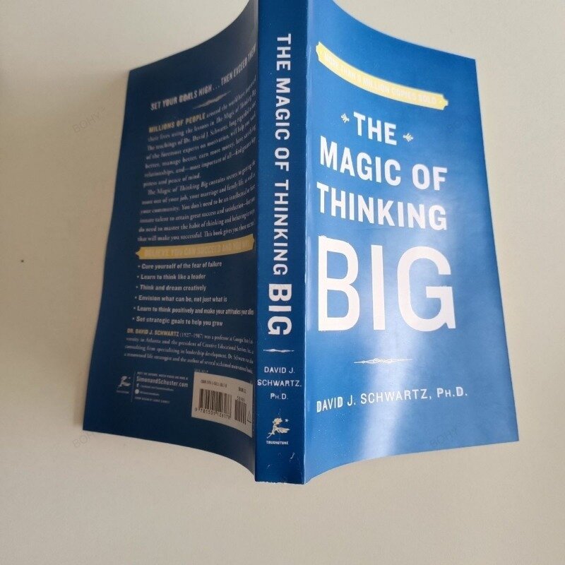 Книга для взрослых The Magic of Thinking Big David J Schwartz