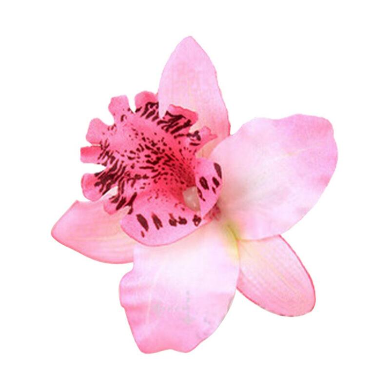 Hawaii Flower Hair Clips per le donne ragazze Floral Hibiscus Orchid forcine per l'estate Beach Holiday Wedding Party Hair Access P0T4
