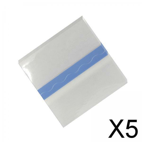 Vendaje adhesivo transparente impermeable para protección de la piel, 5x10 hojas