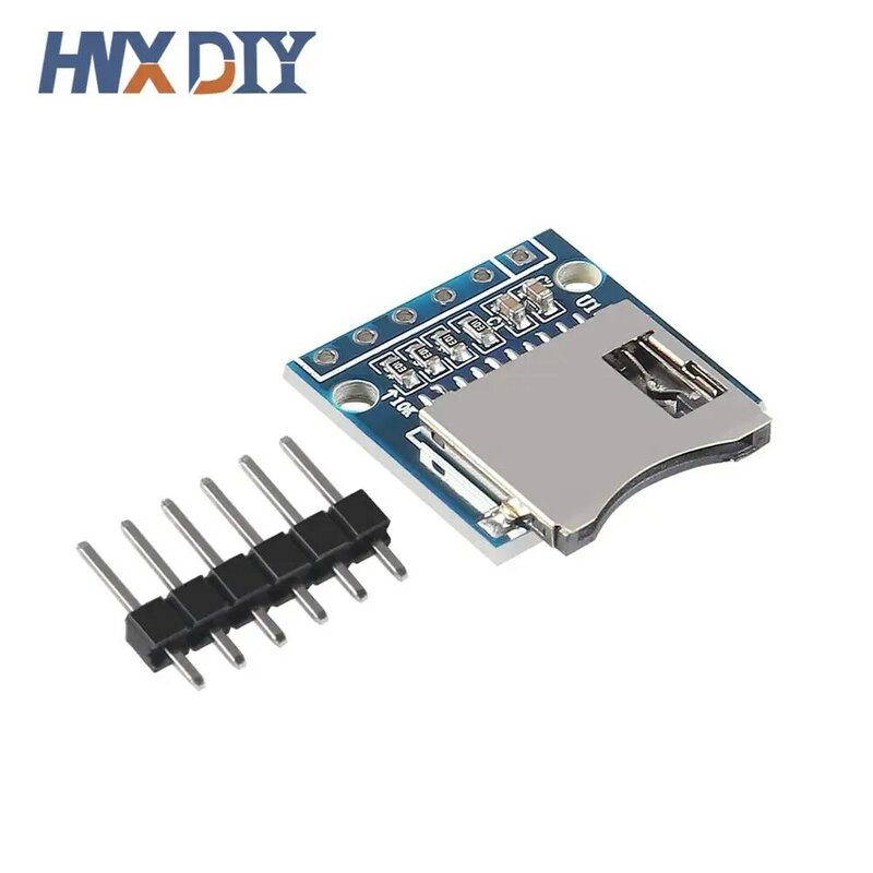 1-10 Stuks Micro Mini Sd Opslag Uitbreidingskaart Mini Micro Sd Tf Kaart Geheugenschild Module Met Pinnen Voor Arduino