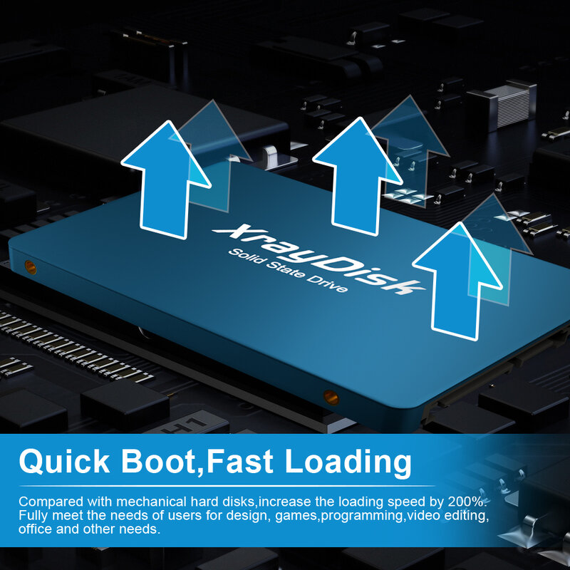 Xraydisk Solid State Drive 2.5 ''sata3 ssd 512GB 1TB 2TB Festplatte interne Festplatte für Laptop und Desktop