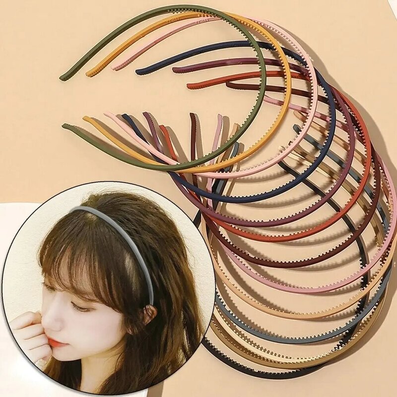 Fashion Hair Bands Women Ladies Styling Elegant Hair Hoops Sweet Edge Toothed Headband