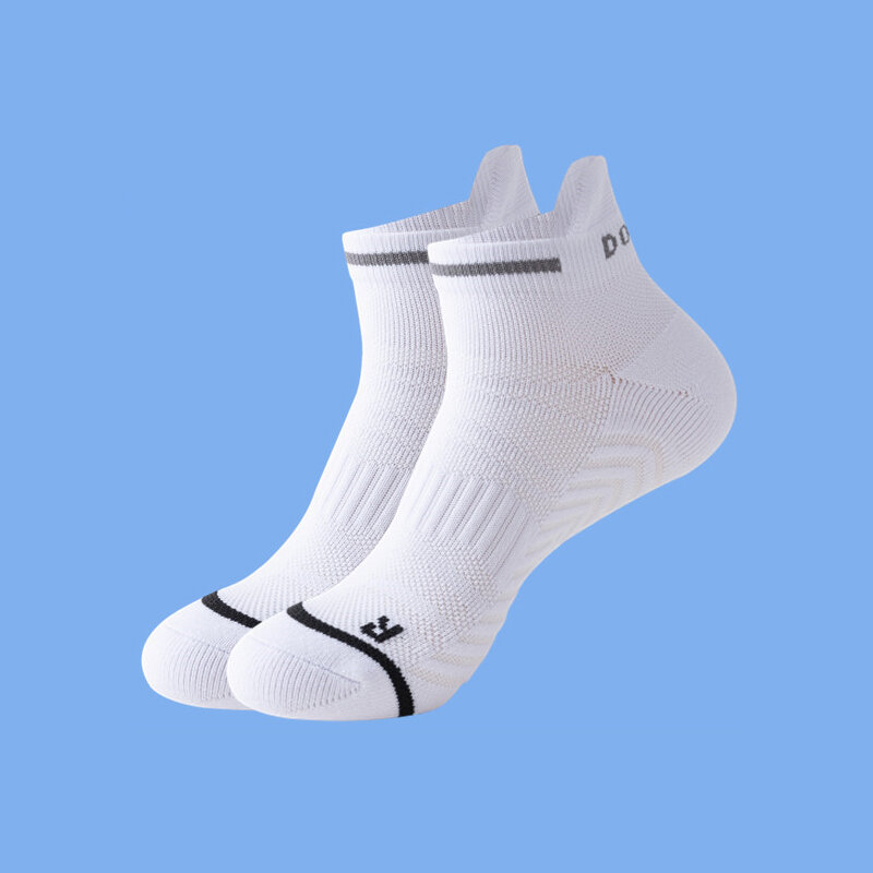 Meias de toalha grossa para homens e mulheres, meias profissionais de maratona, meias esportivas de secagem rápida, meias de basquete