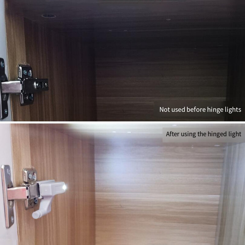 0.25W Universal 3 Leds Inner Hinge Light Bedroom Induction Lights Wardrobe Cupboard Sensor Lights Furniture Hinge Lamp