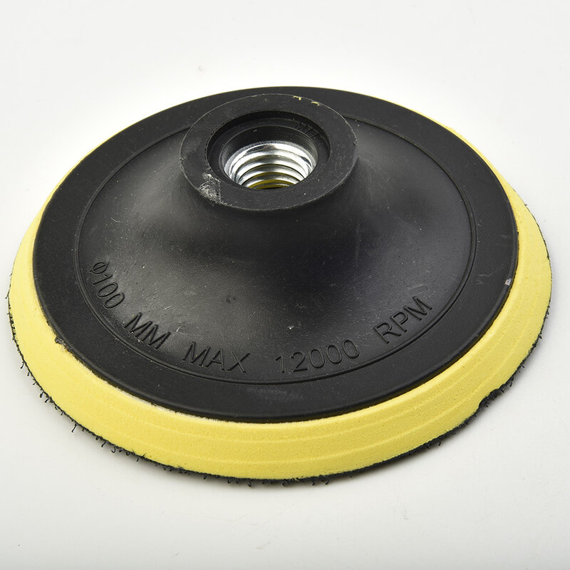 Lixar disco Backing Pad com broca Rod, auto-adesivo Sander Pad, Polimento elétrico máquina acessórios, 3 ", 4", 5 ", 6", 7 ", 10mm, 14mm