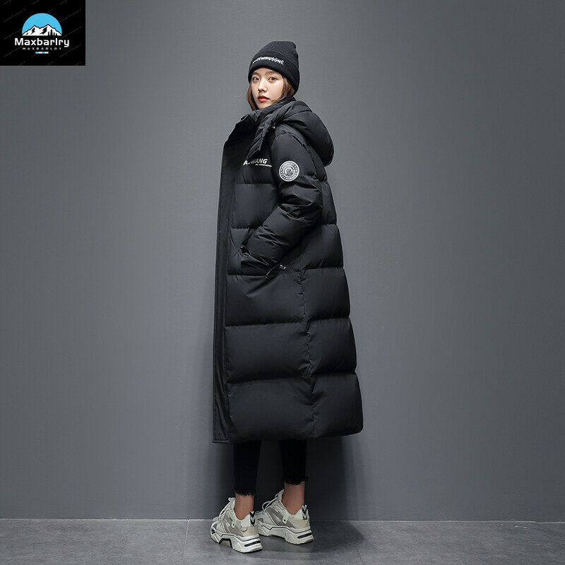 남성용 두꺼운 다운 재킷, 따뜻한 파카, 캐주얼 화이트 덕 다운 코트, 겨울 스노우 오버코트, 2022 신상