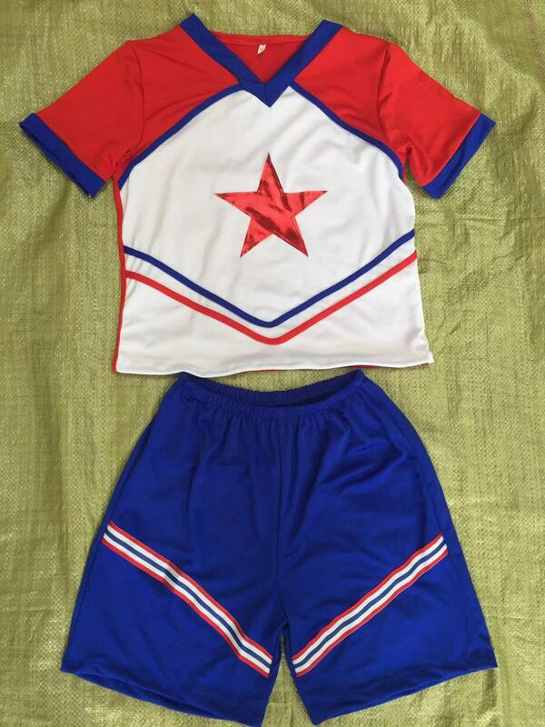 Football Baby Cheerleading Team Clothing Cheerleading Student Performance Clothing Adult and Children's Male and Female
